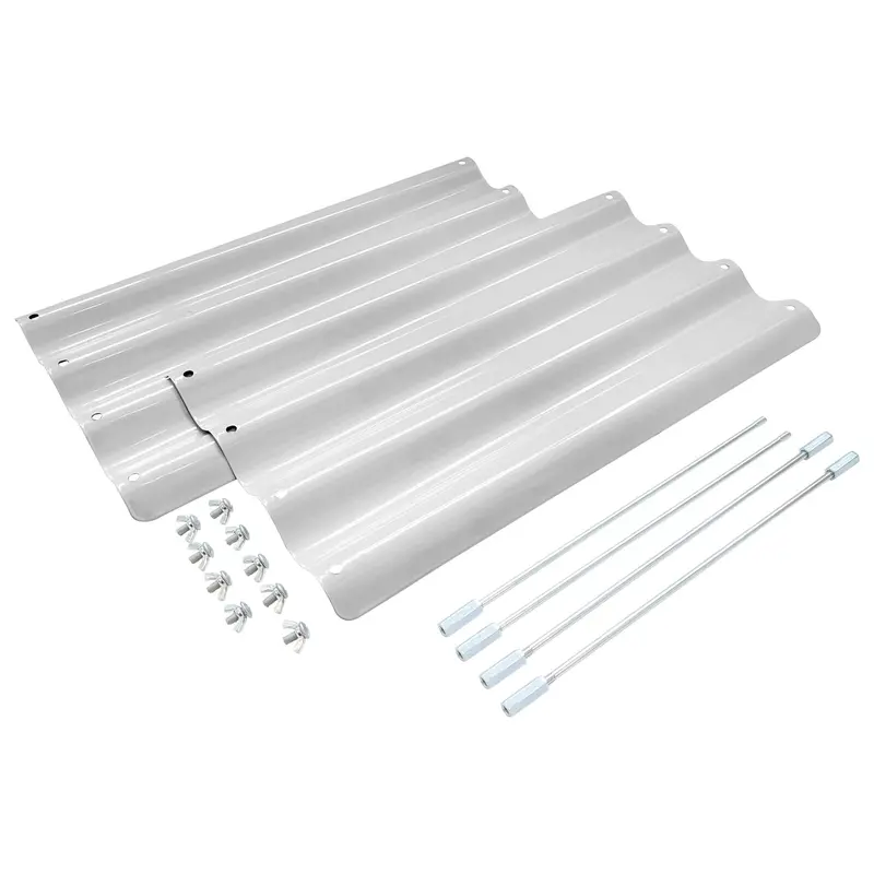 Modular Steel Raised Garden Bed Extension Kit – 50Cm Add-On Panel For Expandable Beds 1