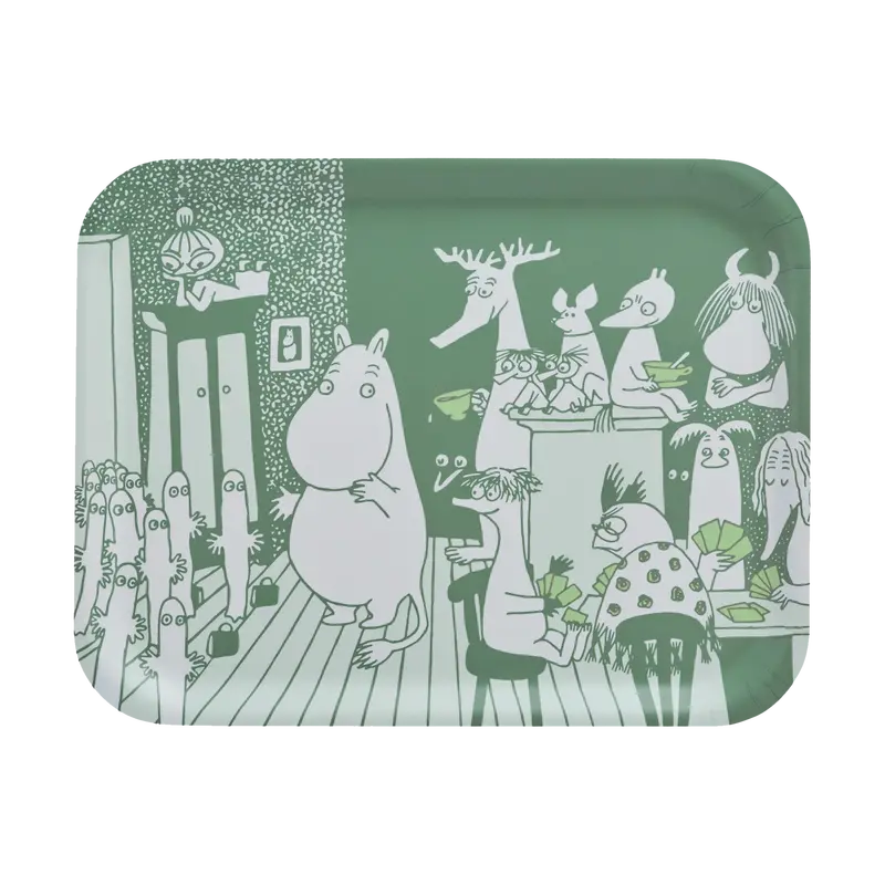 Moomin Room For All Rectangular Tray – 36X28 Cm 1