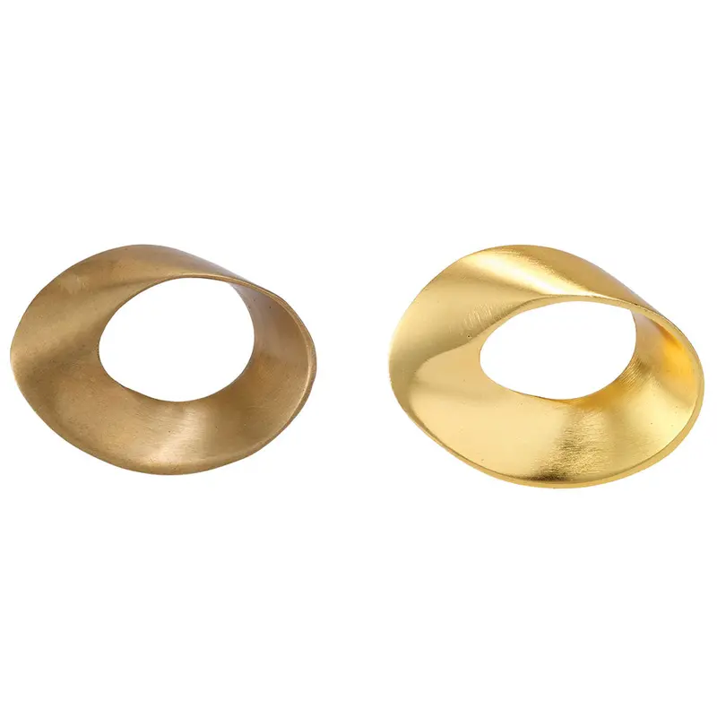 Morgan-Style Metallic Napkin Rings (Set Of 4) By Bodrum Linens 1