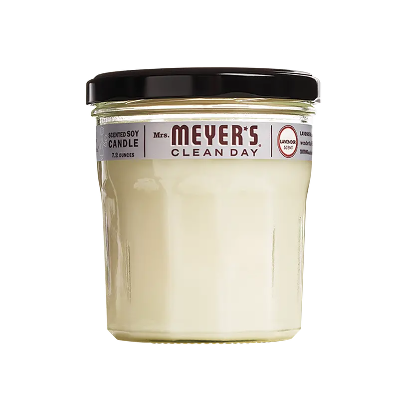 Mrs. Meyer’S Lavender Soy Wax Candle – Large Size, Long-Burning 1
