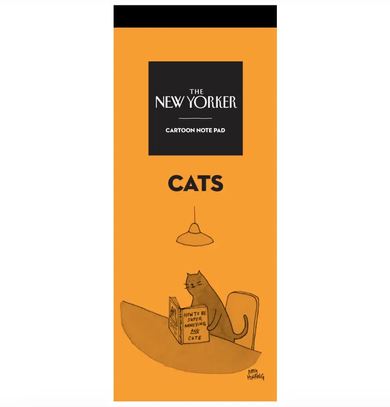 New Yorker Feline-Themed Note Pad 1