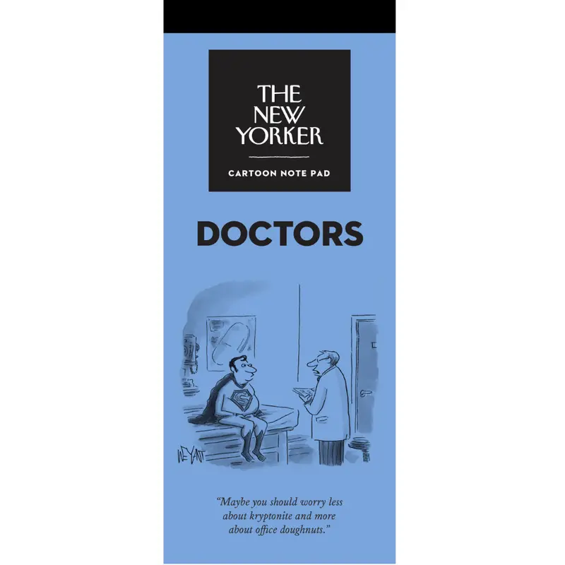 New Yorker Medical Humor Note Pad: 'Doctors Edition' 1