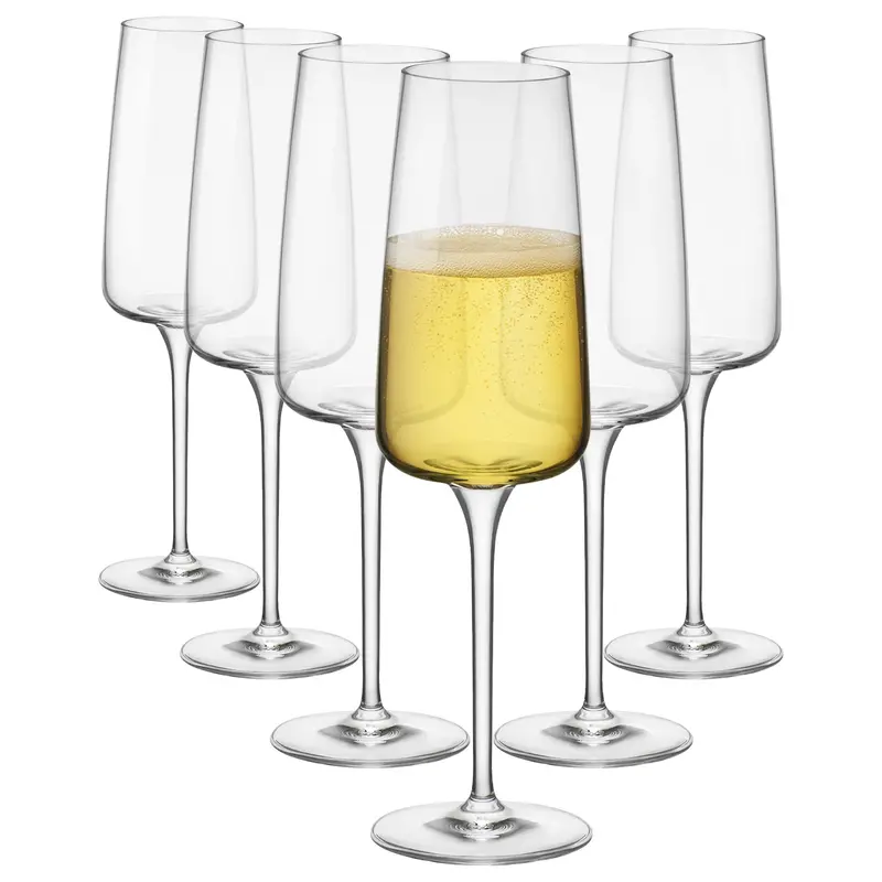 Nexo 240Ml Champagne Flutes – 6-Pack 1