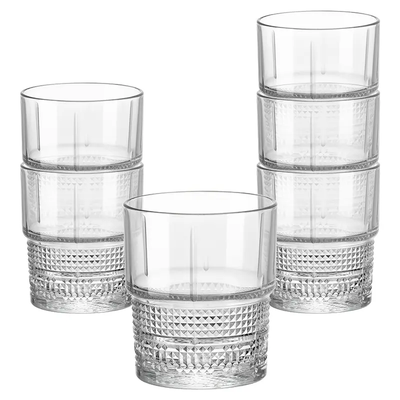 Novecento Bartender Whisky Tumblers – 370Ml – Set Of 6 1
