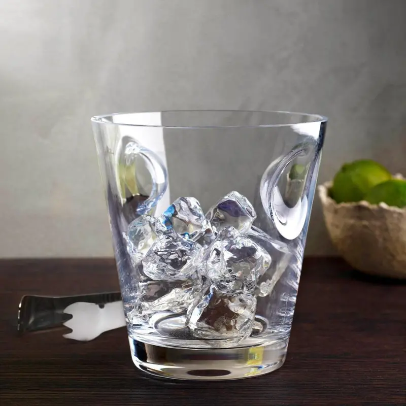 Nude Glass Glacier Insulated Ice Bucket 1