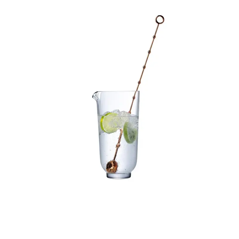 Nude Glass Hepburn Mixing Glass With Stainless Steel Bar Spoon 1
