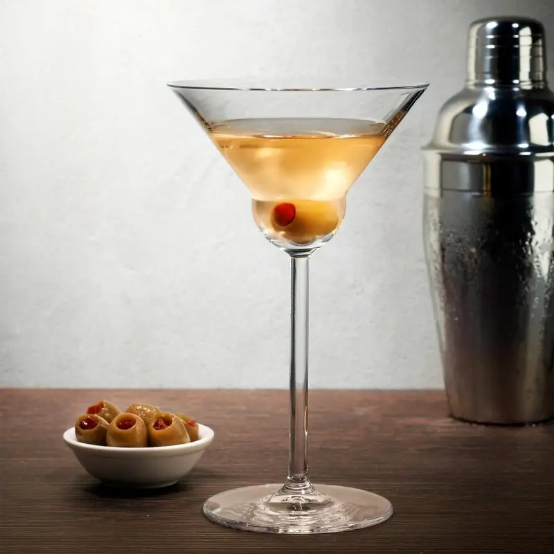 Nude Glass Vintage Rounded Martini Glasses – Set Of 2 1