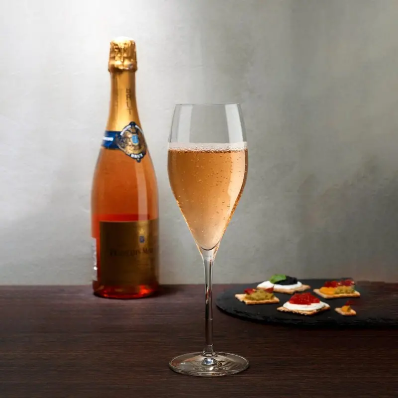 Nude Vintage Rounded Champagne Glasses, 2-Pack 1