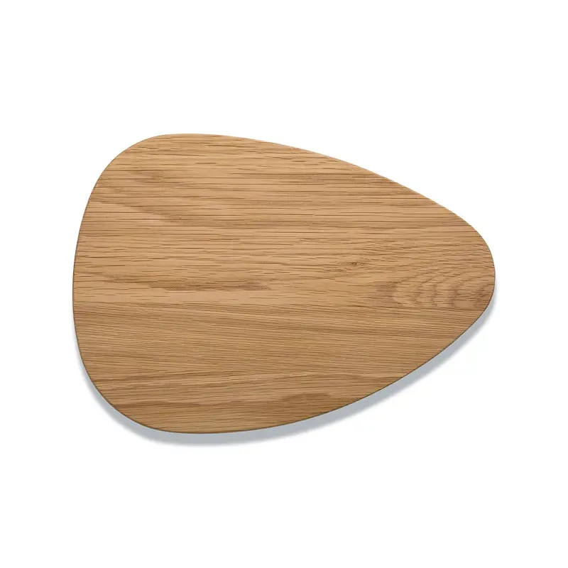 Oak Pebble-Grain Chopping Board – 32Cm Rustic Cutting Surface 1