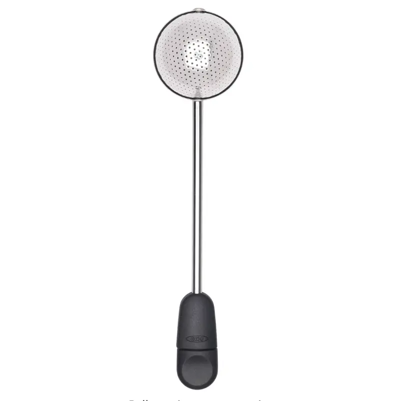 Oxo Brew Twisting Tea Infuser – Stainless Steel Ball Filter 1