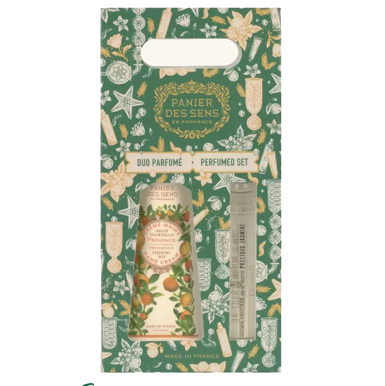 Panier Des Sens Energizing Provence Hand Cream & Perfumed Lotion Gift Set 1