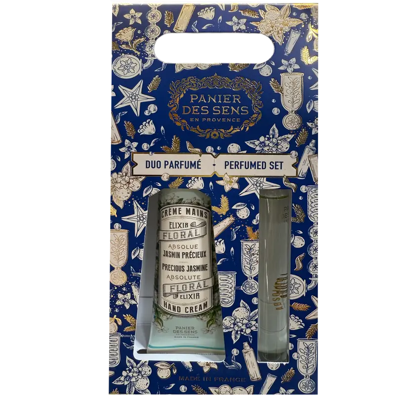 Panier Des Sens Jasmine Hand Cream & Fragranced Lotion Gift Set 1
