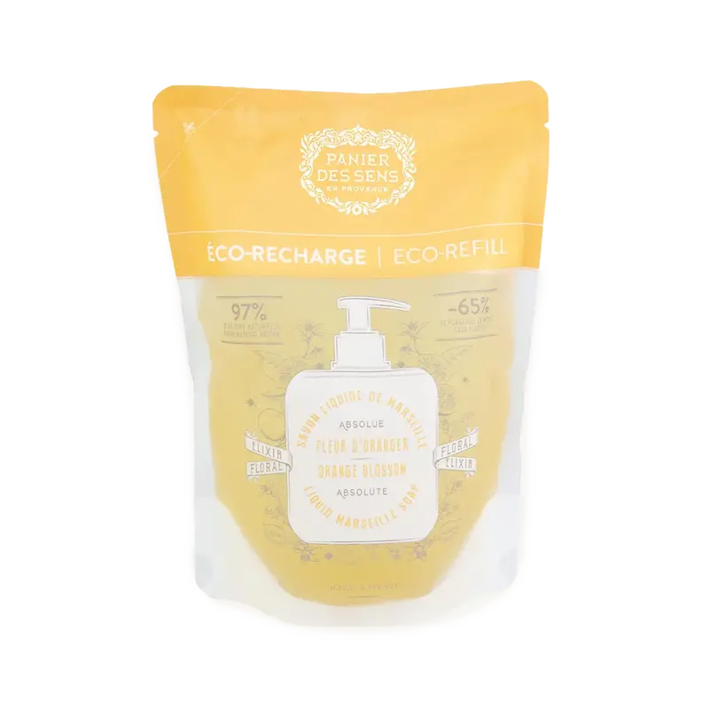 Panier Des Sens Orange Blossom Liquid Marseille Soap Refill – 16.9 Oz 1
