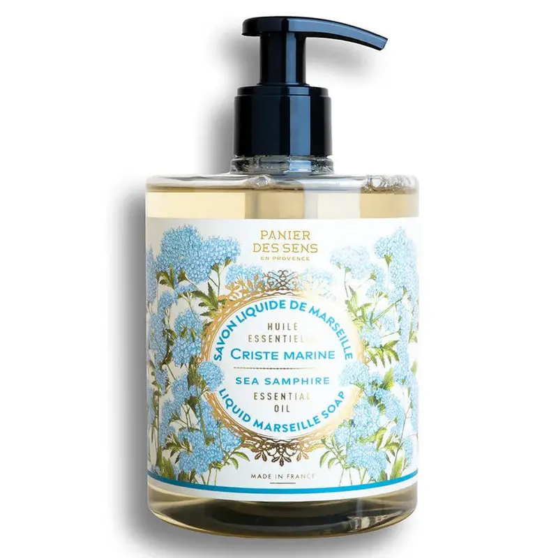 Panier Des Sens Sea Samphire Liquid Marseille Soap – Invigorating 16.9Oz Cleanser 1
