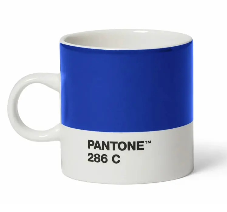 Pantone Espresso Cup – 8 Oz – Clear Blue #286 1