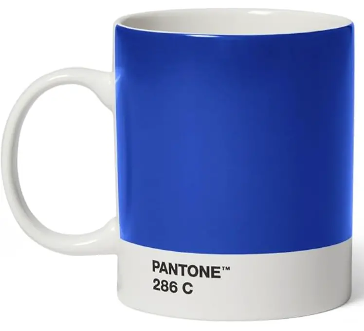 Pantone Fine China Coffee Mug – 13 Oz – Clear Blue Hue 1