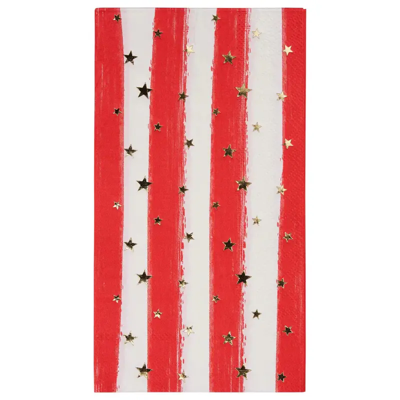 Patriotic Confetti Print Paper Guest Towels – 20 Count 1