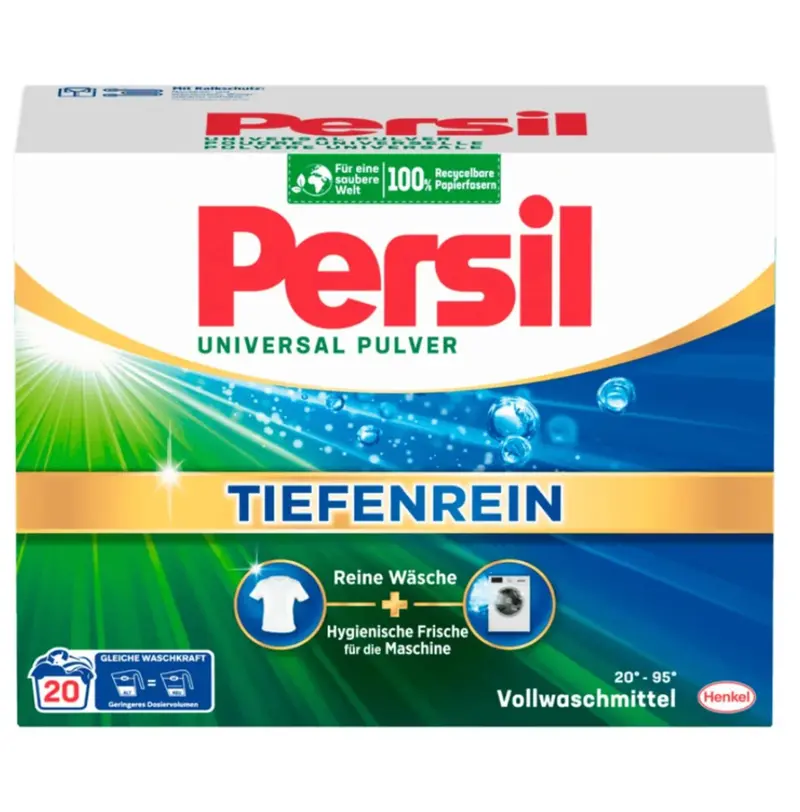 Persil Universal Laundry Detergent Powder – 20 Washes – Authentic German Formula 1