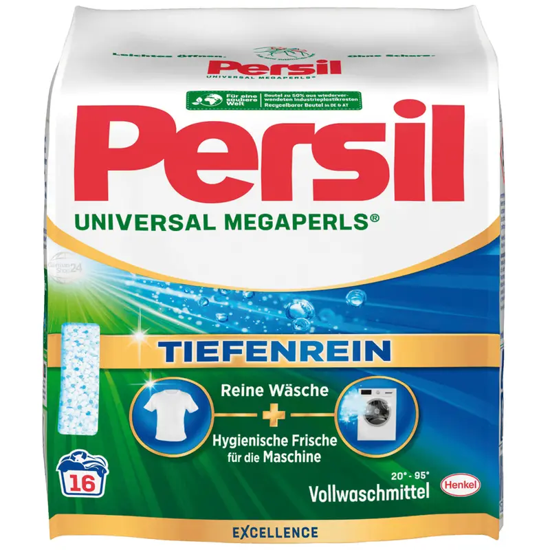 Persil Universal Megaperls Laundry Detergent – 16 Loads, Imported From Germany 1