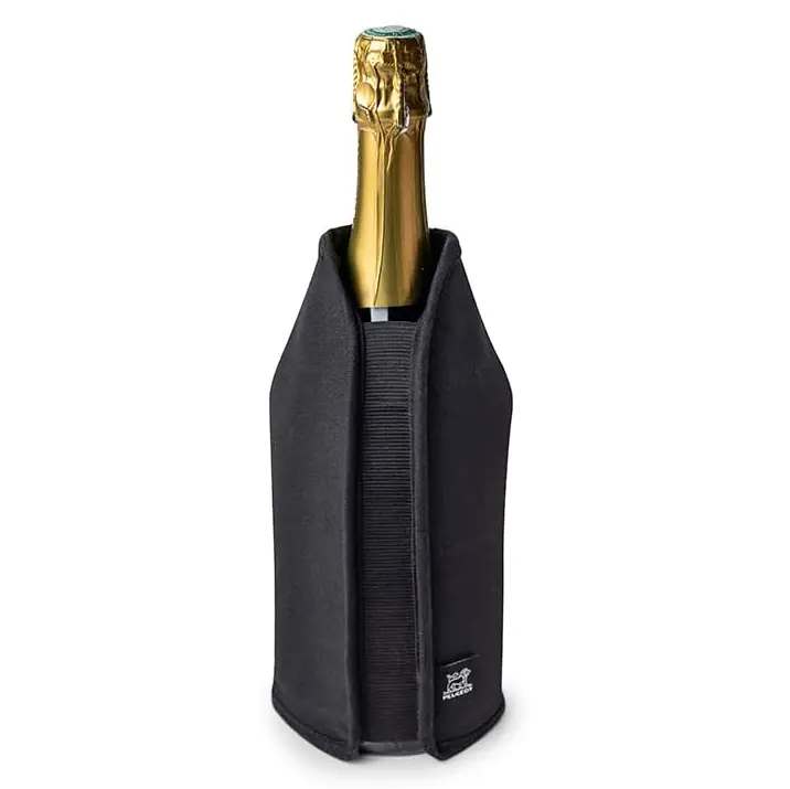 Peugeot Frizz Expandable Wine Cooling Sleeve – Black 1
