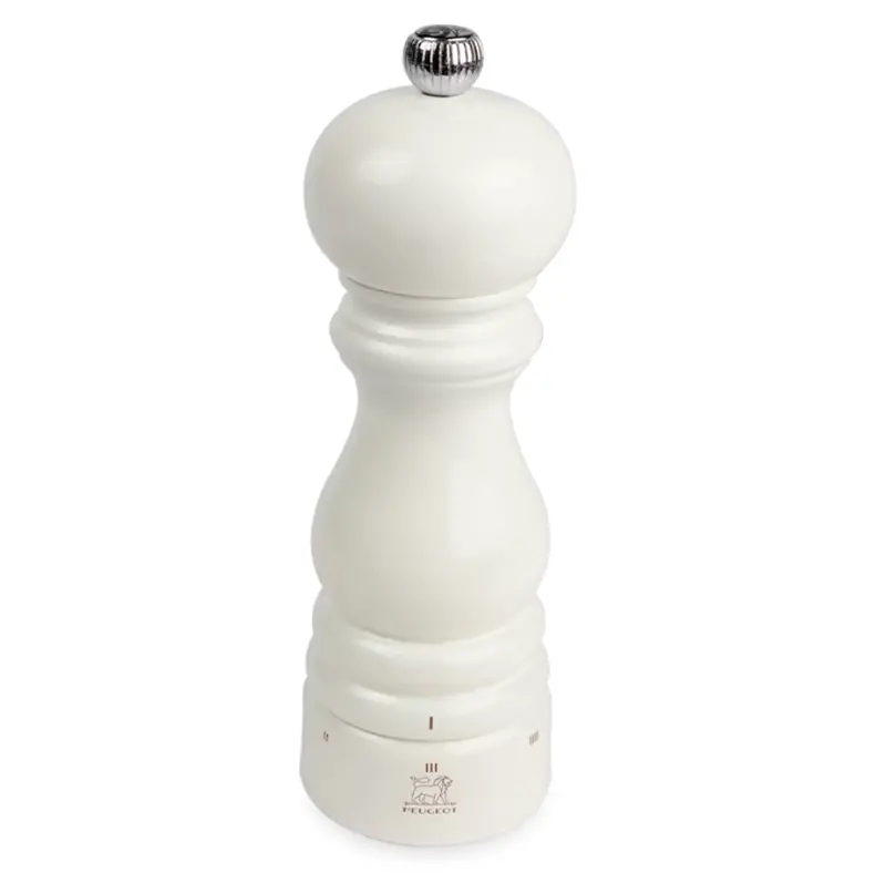 Peugeot Ivory Lacquer Classic Salt Grinder – 7 Inch 1