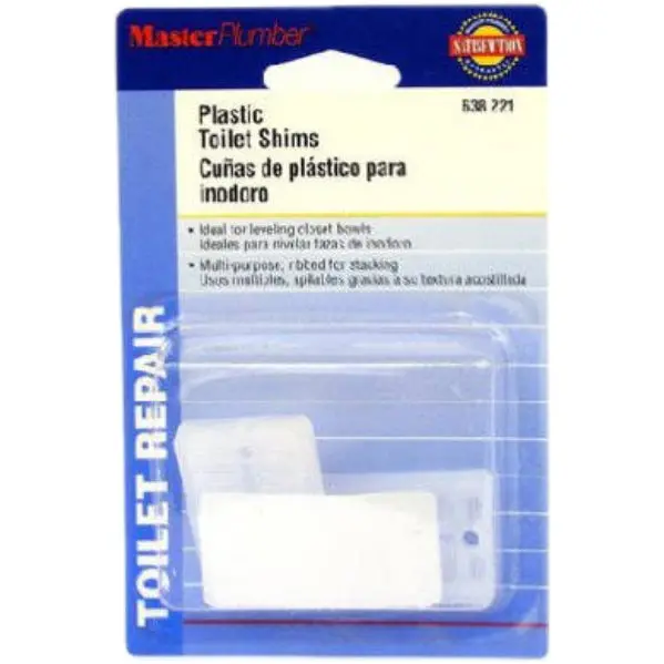 Plastic Toilet Leveling Shim Set – Adjustable Wedge 1