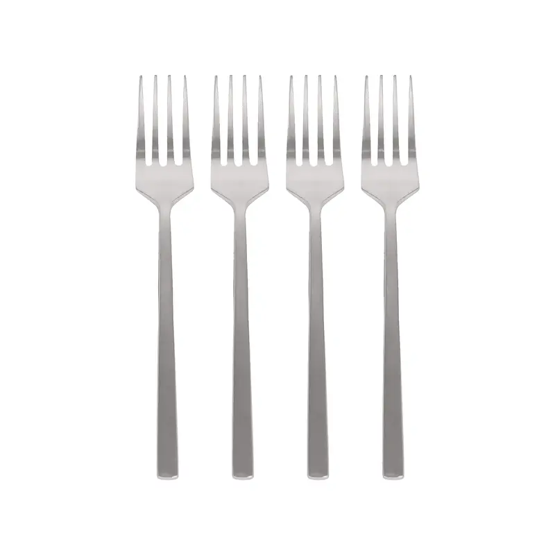 Premium Stainless Steel Cake Forks – 15Cm Length, Set Of 4 Elegant Serving Utensils 1