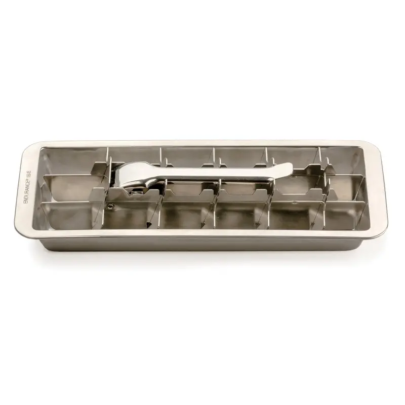 Premium Stainless Steel Ice Cube Tray 1