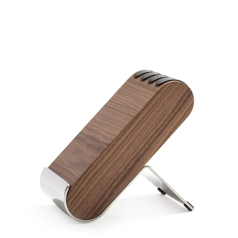 Q Walnut Wood Knife Block Stand 1