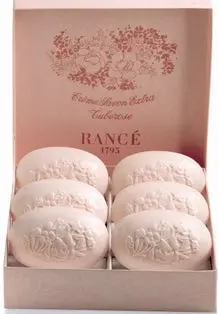 Rancé 1795 Tuberose Scented Soap Set – 6 X 100G Artisan Bars 1