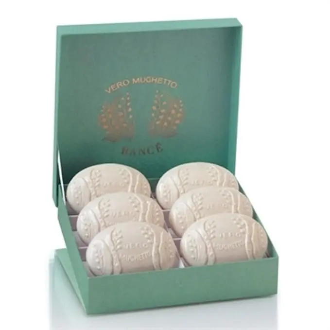 Rancé Mughetto Lily Of The Valley Soap Set – 6 X 75G Luxe Bars 1