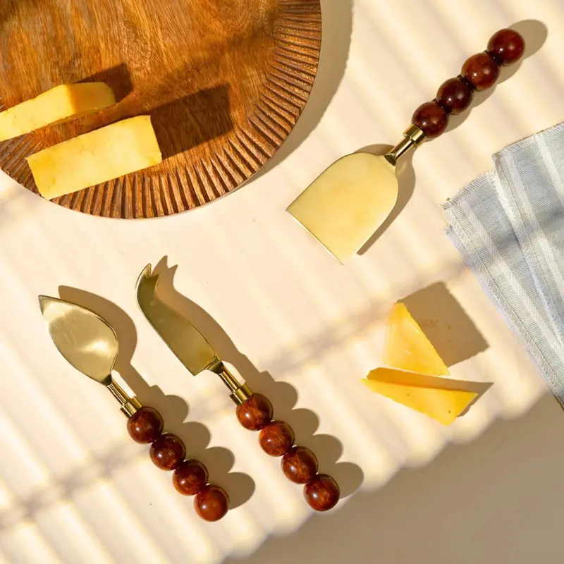 Rathlin Artisanal 3-Piece Cheese Serving Set 1