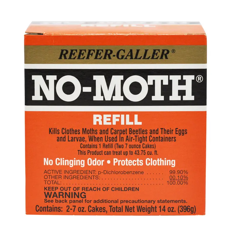 Reefer-Galler No-Moth Hanger Refill – Two 7 Oz Repellent Cakes Per Pack 1