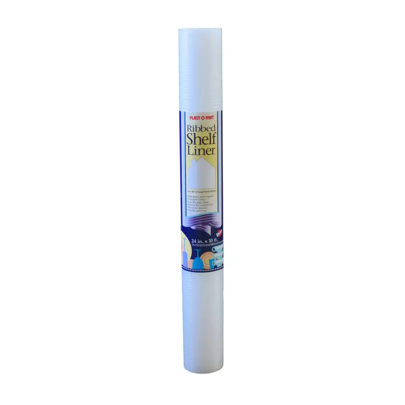 Ribbed Plastic Shelf Liner Roll – 24 In X 10 Ft 1