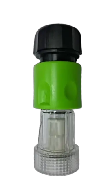Rico Hp2207 Transparent Male Connector With Quick-Connect Water Inlet Fitting 1