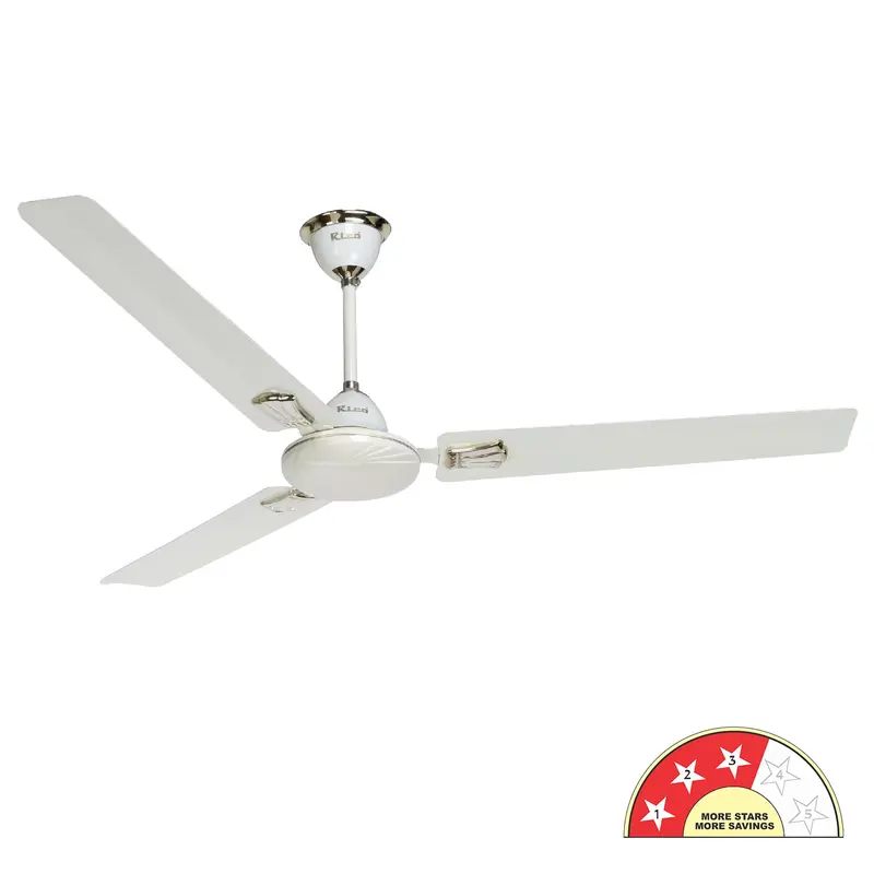 Rico Oric 48" (1200Mm) Bee 3-Star Ceiling Fan – Cf808 (Ivory) 1
