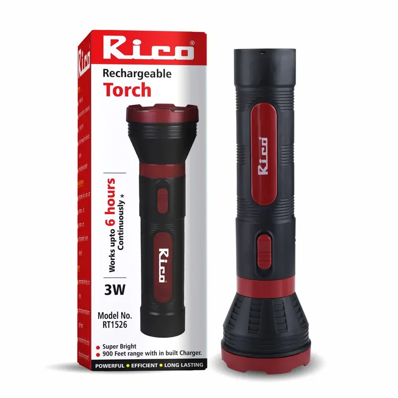 Rico Rt1526 Rechargeable Led Torch 1