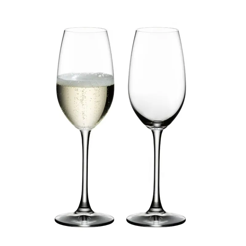Riedel Overture Crystal Champagne Flutes – Elegant 9.1 Oz Set Of 2 1