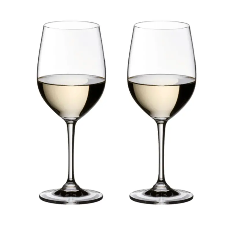 Riedel Viognier/Chardonnay Crystal White Wine Glasses – Pair, 13Oz Each 1