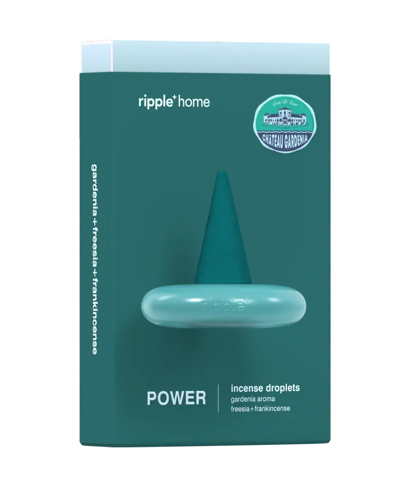 Ripple Gardenia & Eucalyptus Incense – Energizing Power Scent (5 Oz) 1