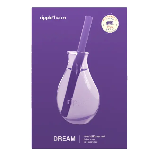 Ripple Reed Fig Leaf Scented Reed Diffuser – 5 Oz Dream Collection 1