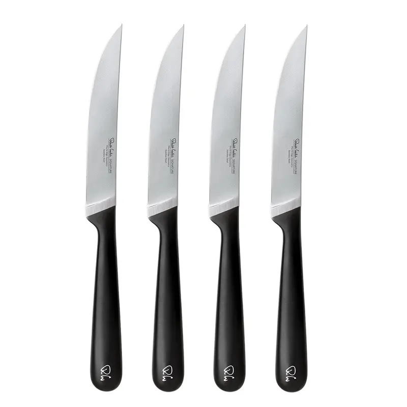 Robert Welch Signature Plain-Edge Steak Knives – Set Of Four Premium Blades 1