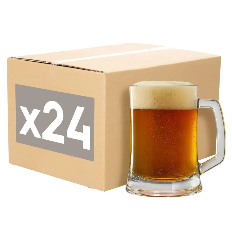 Robust 510Ml Southwark Glass Beer Mugs – Case Of 24 1
