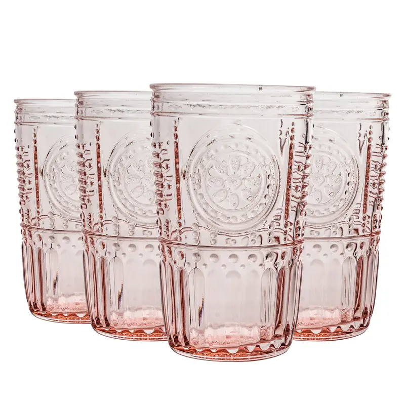 Romantic Highball Glasses – 475Ml, Four-Piece Set 1
