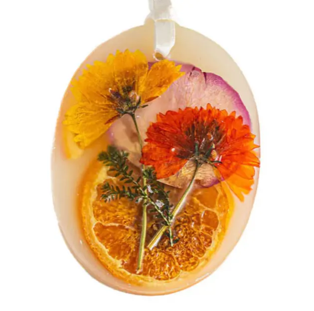 Rosie Rings Petite Sachet: Sugared Citrus Scent – Uplifting Home Fragrance 1