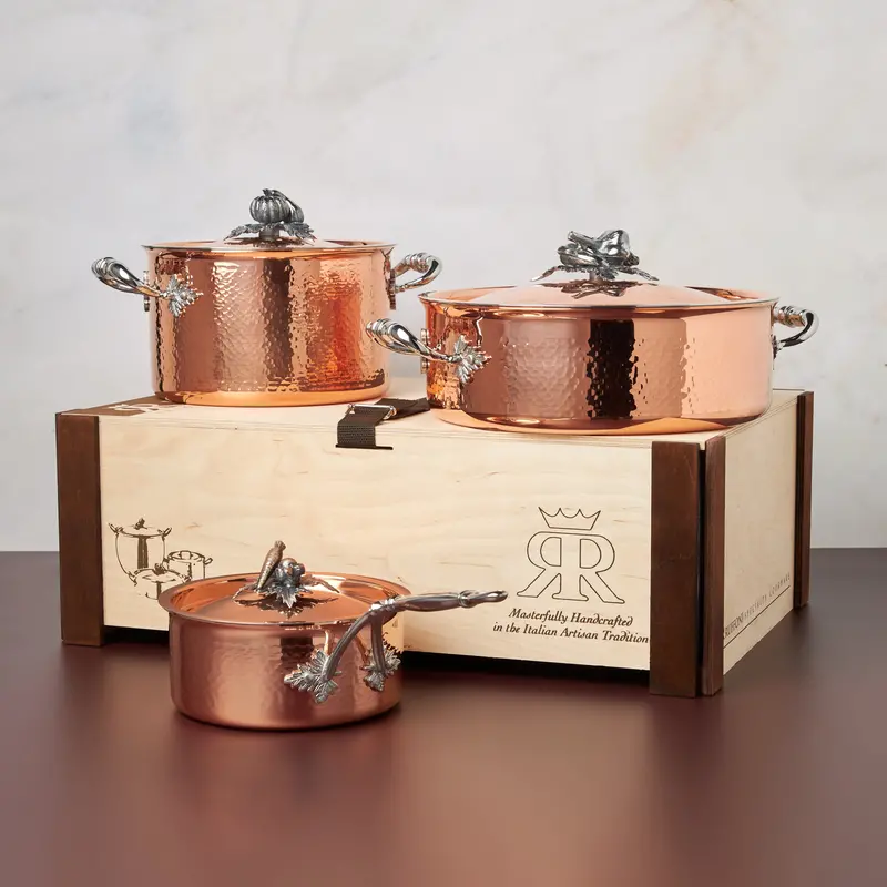 Ruffoni Opus Cupra 6-Piece Copper Cookware Set 1