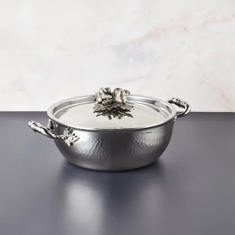 Ruffoni Opus Prima 4-Quart Chef Pot With Lid 1