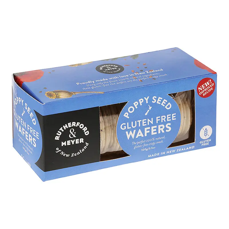 Rutherford & Meyer Poppy Seed Rice Wafers 1