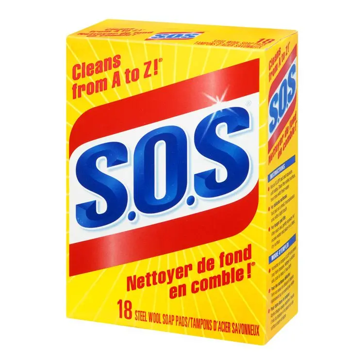 S.O.S. Steel Wool Soap Pads – 18-Count Value Pack 1