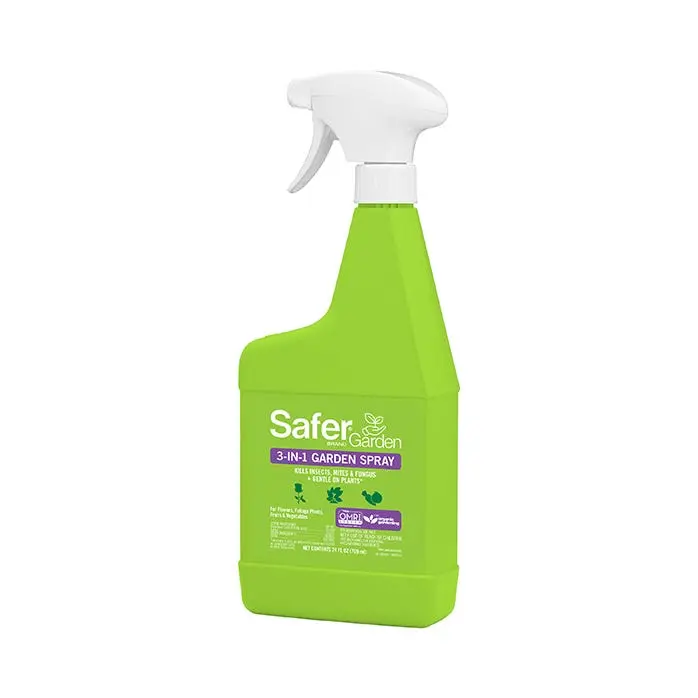 Safer Organic 3-In-1 Garden Pest & Fungus Spray – 24 Oz 1